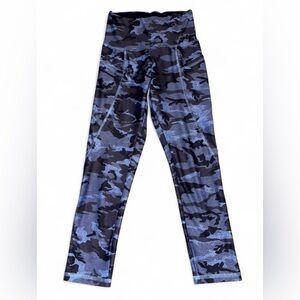 Strut-This Blue Camo Women’s Leggings One Size Fits Most